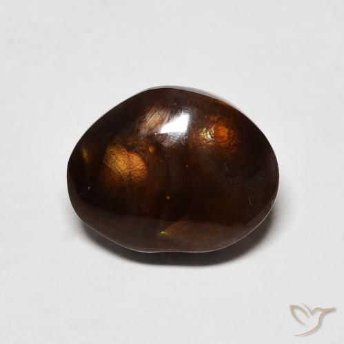 5.69ct Natural Multicolor Fire Agate, Fancy, Opaque