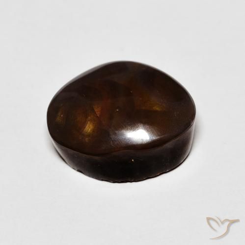 Fire Agate Gemstone in 12 x 10 mm (calibrated) Size for Sale, Fire Agate Stone in Multicolor Color
