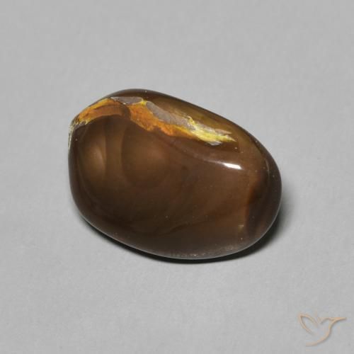 2.69 ct Multicolor Fire Agate Stone, Natural Fire Agate in Fancy Cabochon Shape for Sale