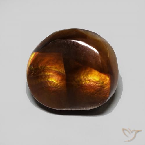 6.28ct Natural Multicolor Fire Agate, Fancy, Opaque