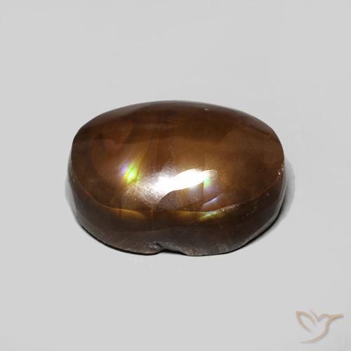 Fire Agate Gemstone in 10.5 x 7.4 mm Size for Sale, Fire Agate Stone in Multicolor Color