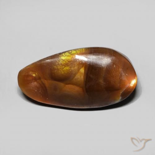 6.88ct Natural Multicolor Fire Agate, Fancy, Opaque