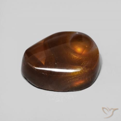 Fire Agate Gemstone in 13.4 x 10.4 mm Size for Sale, Fire Agate Stone in Multicolor Color