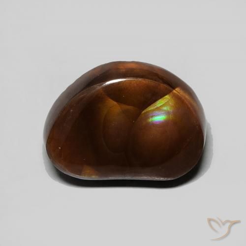 5.32ct Natural Multicolor Fire Agate, Fancy, Opaque