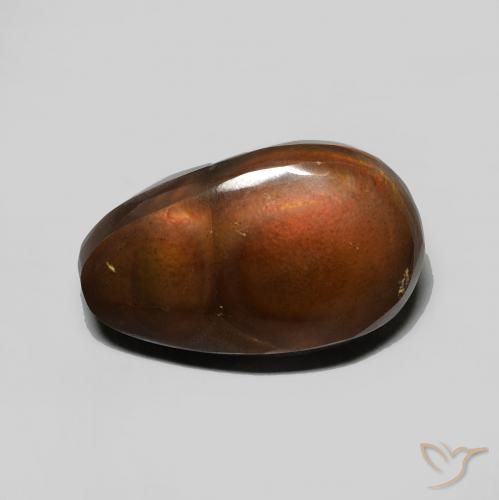 4.60ct Natural Multicolor Fire Agate, Fancy, Opaque