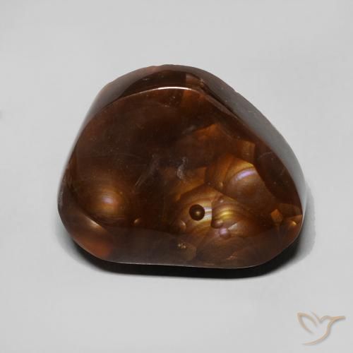 8.87ct Natural Multicolor Fire Agate, Fancy, Opaque