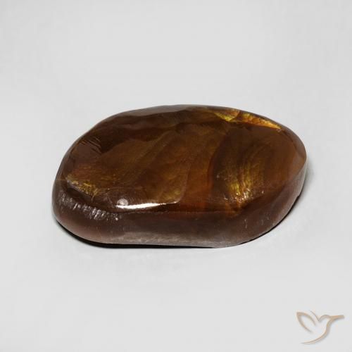 Fire Agate Gemstone in 16.4 x 9.3 mm Size for Sale, Fire Agate Stone in Multicolor Color