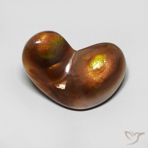 6.52ct Natural Multicolor Fire Agate, Fancy, Opaque