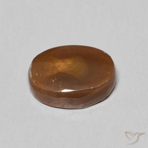 Fire Agate Gemstone in 10.2 x 7.6 mm Size for Sale, Fire Agate Stone in Multicolor Color
