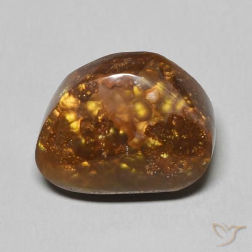 8.46ct Natural Multicolor Fire Agate, Fancy, Opaque