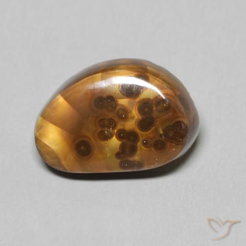 5.12ct Natural Multicolor Fire Agate, Fancy, Opaque