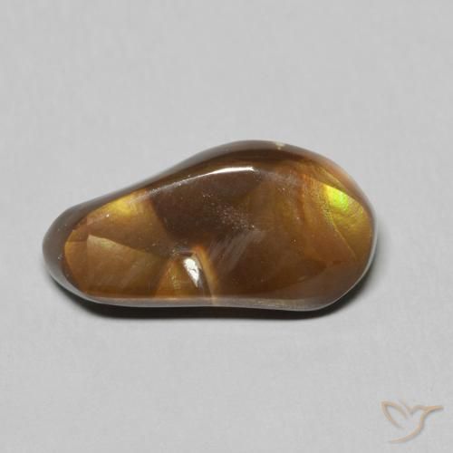 6.15ct Natural Multicolor Fire Agate, Fancy, Opaque