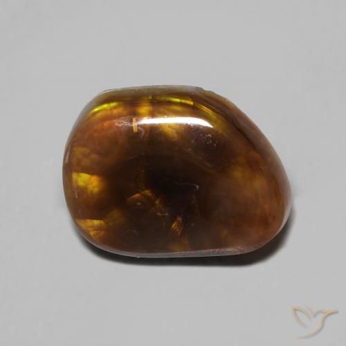 7.75ct Natural Multicolor Fire Agate, Fancy, Opaque