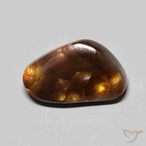 8.42ct Natural Multicolor Fire Agate, Fancy, Opaque