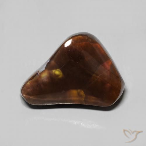 Agata di fuoco multicolore taglio fantasia da 7 ct dal Messico, dimensione 16,4x11,4 mm, pietra preziosa naturale non trattati , purezza Opaque, Agata di fuoco Cabochon fantasia da 1 pz, durezza Mohs di 6,5 - 7 adatto per gioielli da indossare ogni giorno, Photo A