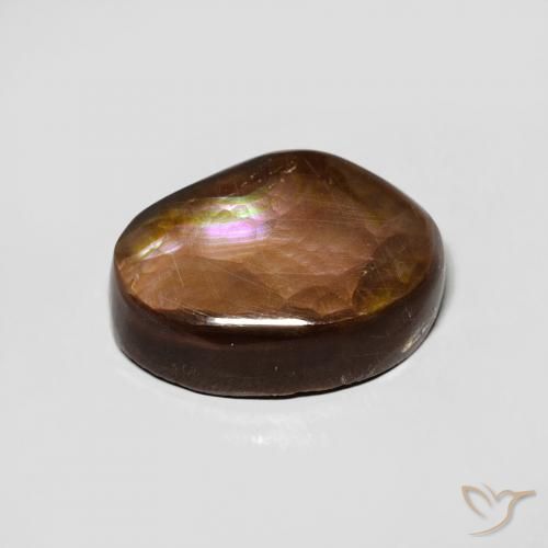 Fire Agate Gemstone in 13 x 9 mm (calibrated) Size for Sale, Fire Agate Stone in Multicolor Color