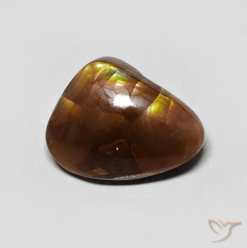 4.22ct Natural Multicolor Fire Agate, Fancy, Opaque
