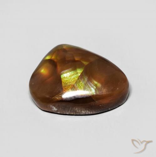 Fire Agate Gemstone in 13 x 9 mm (calibrated) Size for Sale, Fire Agate Stone in Multicolor Color