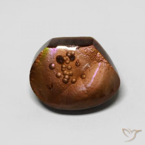 5.64ct Natural Multicolor Fire Agate, Fancy, Opaque