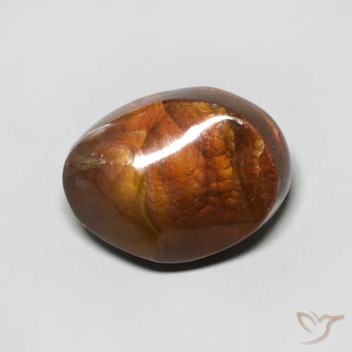 7.06ct Natural Multicolor Fire Agate, Fancy, Opaque