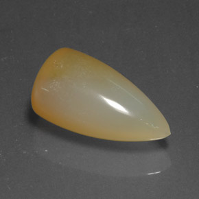 14.68 ct Orange Fire Opal Stone, Natural Fire Opal in Fancy Cabochon Shape for Sale