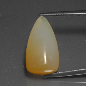 Fire Opal Gemstone in 22.3 x 12.2 mm Size for Sale, Fire Opal Stone in Mandarin Color
