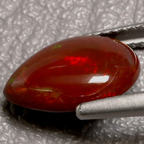 Fire Opal Gemstone in 13 x 9 mm (calibrated) Size for Sale, Fire Opal Stone in Multicolor Color