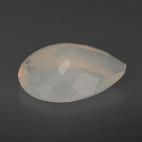 Fire Opal Gemstone in 15.2 x 11.4 mm Size for Sale, Fire Opal Stone in White Yellow Color