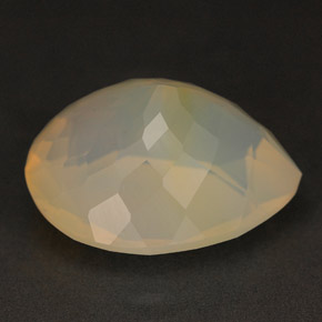 Fire Opal Gemstone in 14.8 x 12.6 mm Size for Sale, Fire Opal Stone in Yellow Color