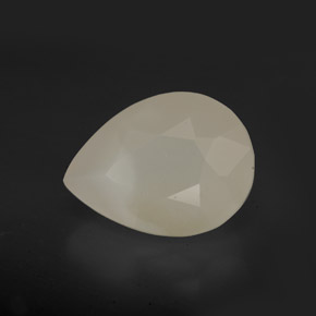 3.34 ct Yellow Fire Opal Stone, Natural Fire Opal in Pear Facet Shape for Sale