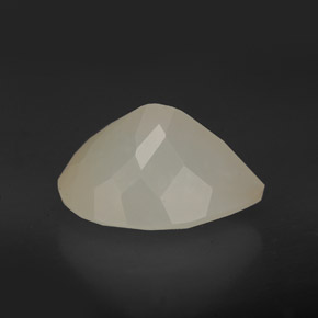 Fire Opal Gemstone in 12.8 x 9.5 mm Size for Sale, Fire Opal Stone in White Yellow Color