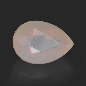 3.45 ct Yellow Fire Opal Stone, Natural Fire Opal in Pear Facet Shape for Sale