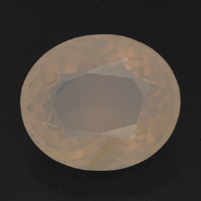 5.63 ct Yellow Fire Opal Gemstone, Fire Opal Gem in Oval Facet Shape for Sale.