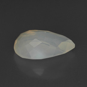 Fire Opal Gemstone in 19.2 x 13 mm Size for Sale, Fire Opal Stone in Yellow White Color