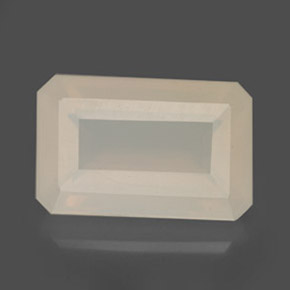 6.52 ct Yellow Fire Opal Gemstone, Fire Opal Gem in Octagon Facet Shape for Sale.