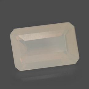6.52 ct Yellow Fire Opal Stone, Natural Fire Opal in Octagon Facet Shape for Sale