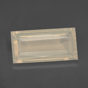 3.68 ct Orange Fire Opal Gemstone, Fire Opal Gem in Baguette / Scissor Cut Shape for Sale.
