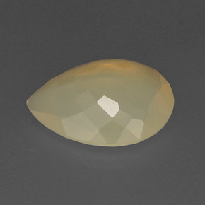 Fire Opal Gemstone in 16 x 12 mm (calibrated) Size for Sale, Fire Opal Stone in White Orange Color