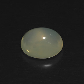 6.89 ct Yellow Fire Opal Gemstone, Fire Opal Gem in Oval Cabochon Shape for Sale.