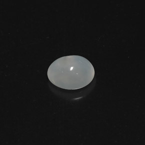 1.61 ct White Fire Opal Gemstone, Fire Opal Gem in Oval Cabochon Shape for Sale.