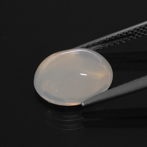 Fire Opal Gemstone in 11.5 x 9.1 mm Size for Sale, Fire Opal Stone in Yellow White Color
