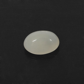 2.63 ct White Fire Opal Stone, Natural Fire Opal in Oval Cabochon Shape for Sale