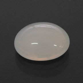 1.72 ct White Fire Opal Stone, Natural Fire Opal in Oval Cabochon Shape for Sale