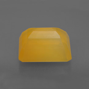 Fire Opal Gemstone in 12 x 10 mm (calibrated) Size for Sale, Fire Opal Stone in Yellow Color