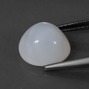 Fire Opal Gemstone in 9.7 x 9.1 mm Size for Sale, Fire Opal Stone in White Color