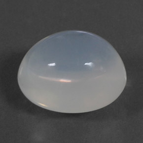 4.96 ct White Fire Opal Stone, Natural Fire Opal in Oval Cabochon Shape for Sale