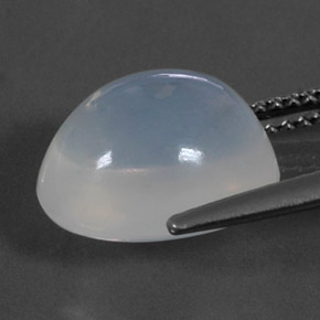 Fire Opal Gemstone in 12 x 10 mm (calibrated) Size for Sale, Fire Opal Stone in White Color