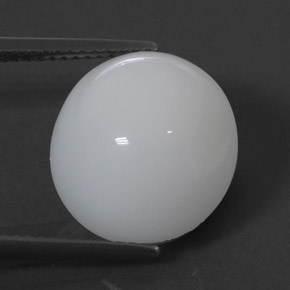 7.70 ct White Fire Opal Gemstone, Fire Opal Gem in Cushion-Cut Shape for Sale.