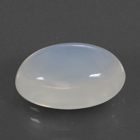 4.70 ct White Fire Opal Stone, Natural Fire Opal in Oval Cabochon Shape for Sale
