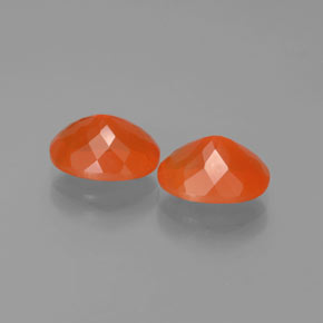 Fire Opal Gemstone in 9 x 7 mm (calibrated) Size for Sale, Fire Opal Stone in Orange Color